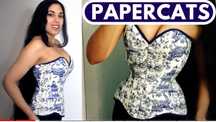 Corset Papercats hip extension
