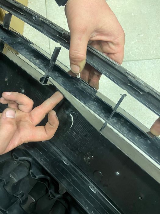 Vand Grila Audi A6 C7.5 facelift cromata pt Night Vision+ camera 360*