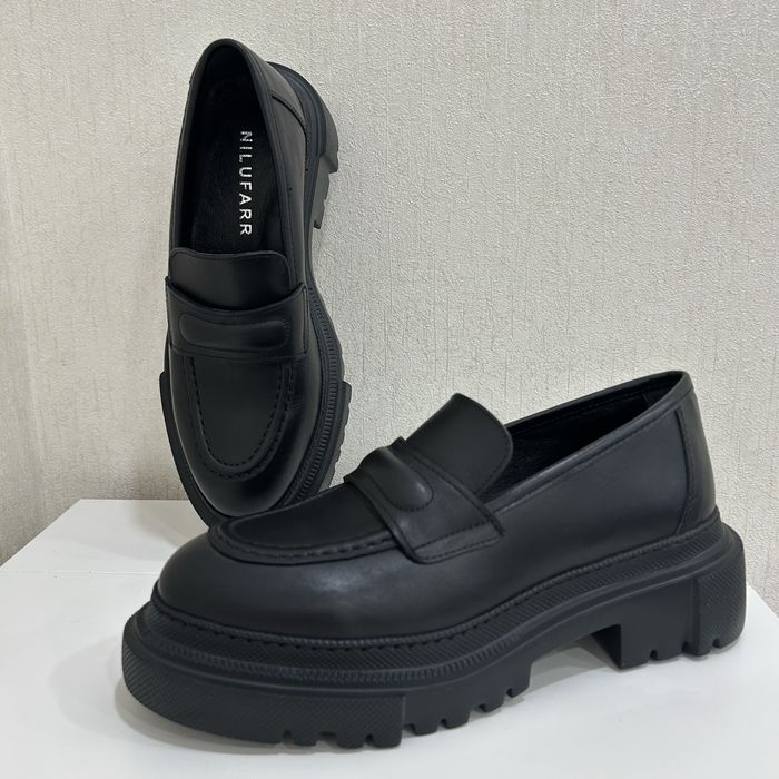 Новые кожаные лоферы Турция