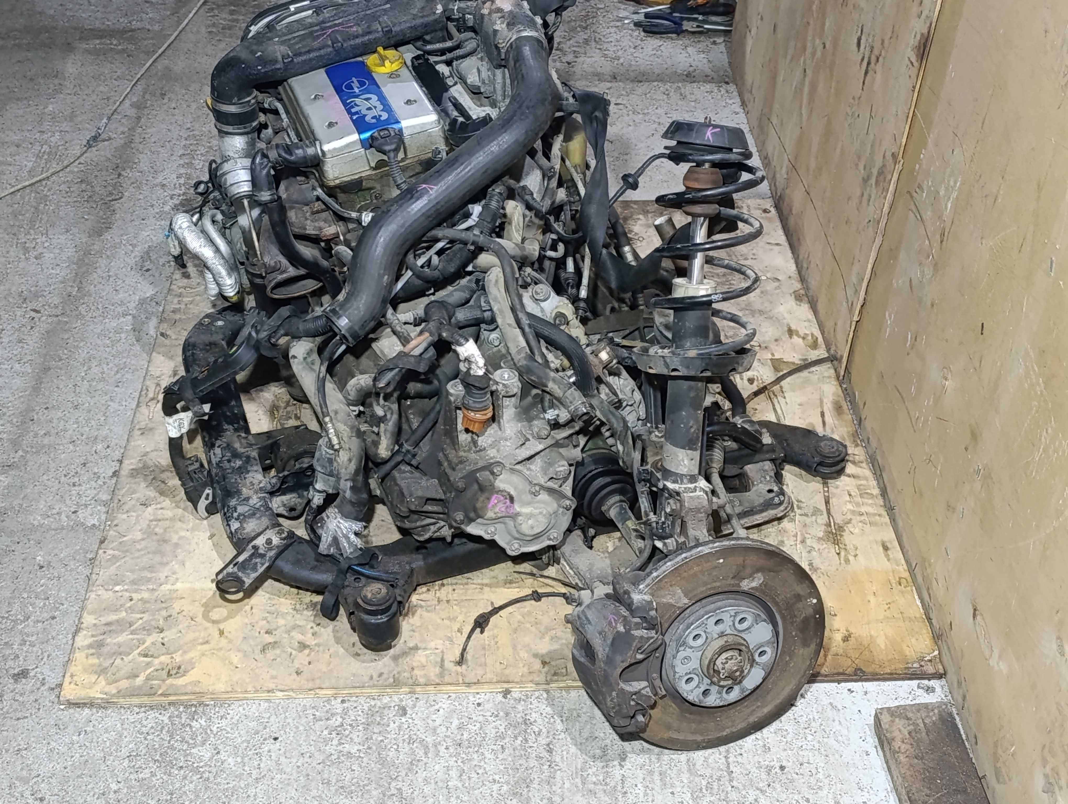 Двигатель МКПП SWAP Z20LET Turbo OPC Opel Astra G 2.0 Турбо свап