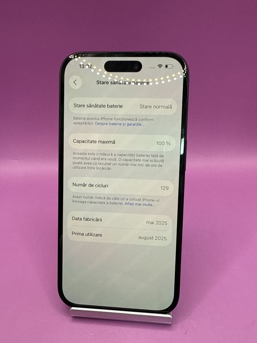 Iphone 16 128GB Baterie 100% •Matei Amanet Crangasi•73377