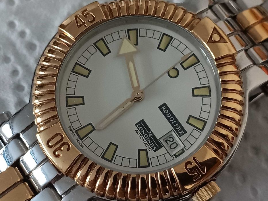 Rodolphe by Longines  automatic nou nefolosit fond de magazin 39 mm