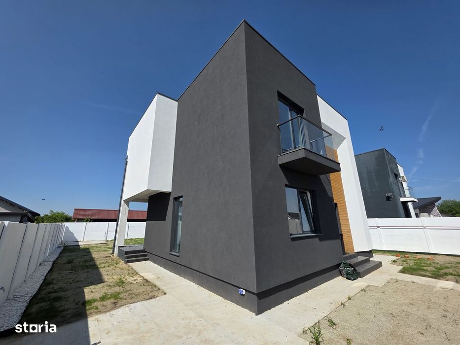 Casă modernă cu 5 camere / 450 mp – ComBerceni- aproape de București