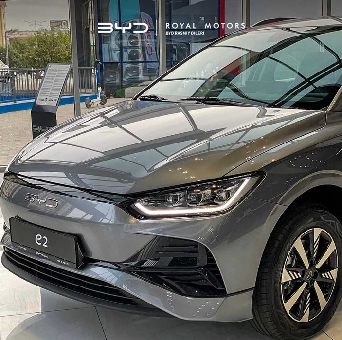 Yangi BYD E2 405km Luxe 2025 Rasmiy dilerdan kafolat bilan
