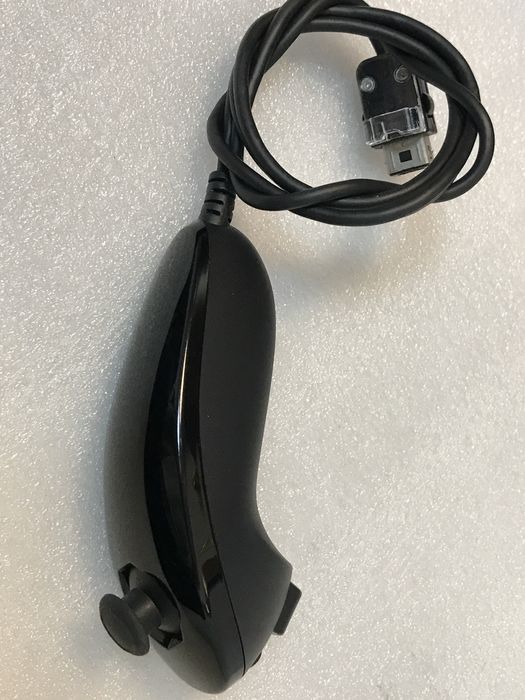 Remote accessory tip Nunchuk-Wii, culoare Neagra, original-Nintendo.