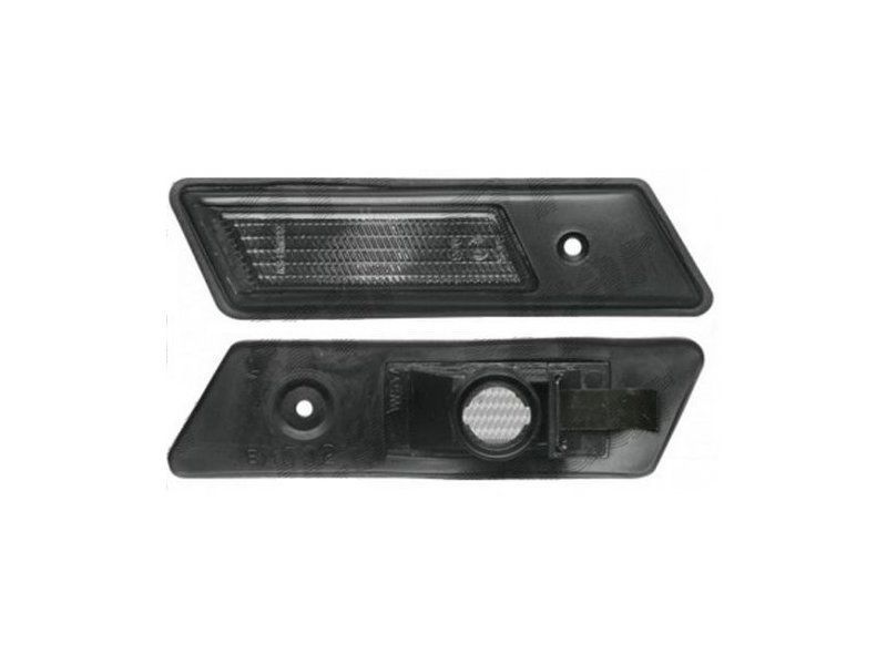 Lampa semnalizare aripa Bmw Seria 3 E36 12.1990-03.1995; Seria 5 E34 12.1987-06.1996; Seria 6 E24 08.1978-12.1989; Seria 7 E32 1987-1994 BestAutoVest semnalizator partea Dreapta fumuriu, fara suport bec