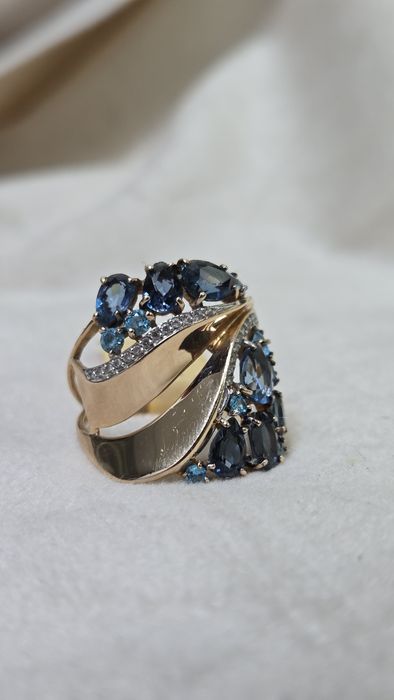 Кольцо золотое ЖанТаС ломбард Астана