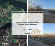 Dascalu-Creata-1000mp intravilan, str.Oituz, stradal, parcelabil