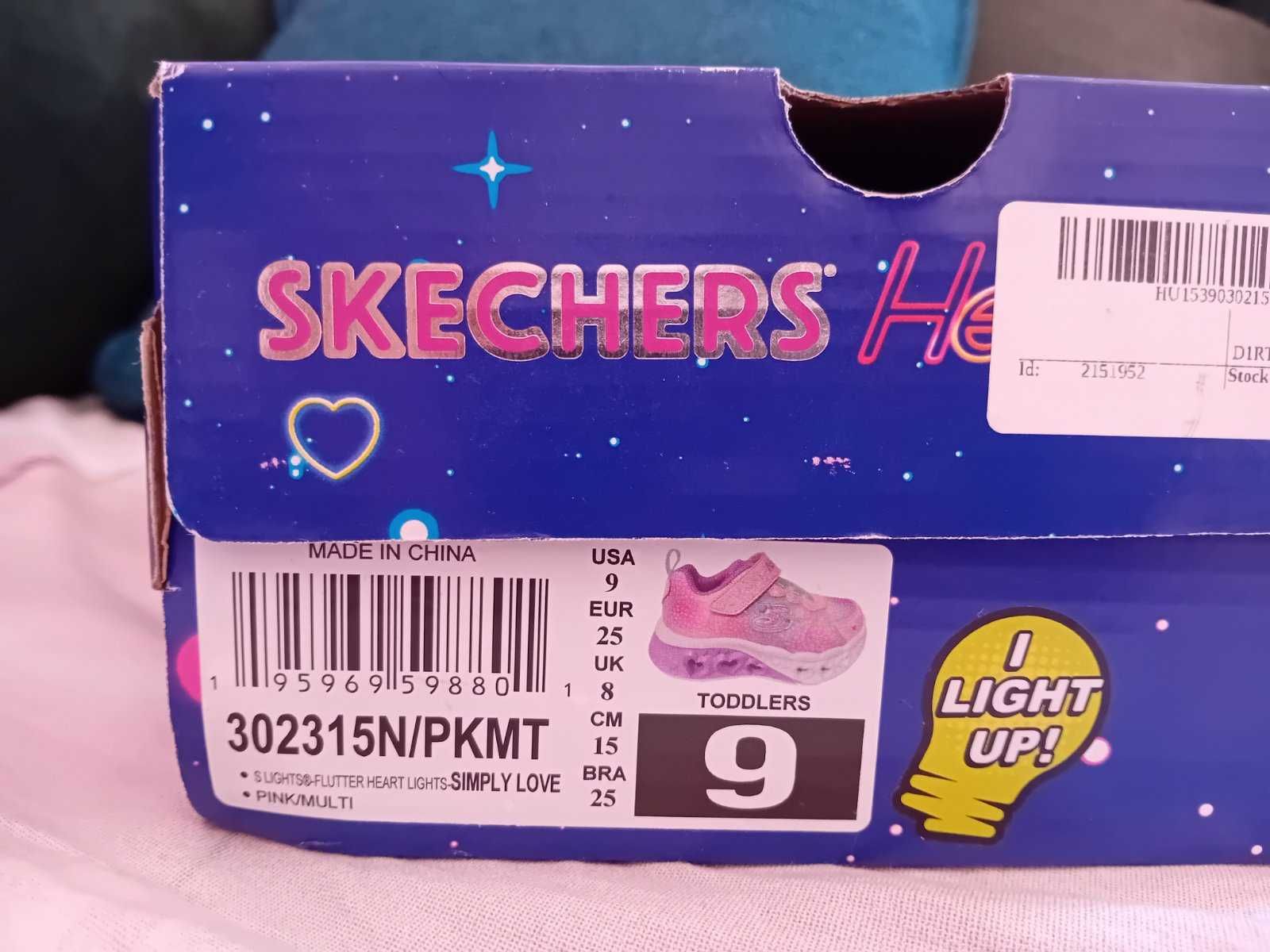 Оригинални детски SKECHERS Обувки Flutter Heart Lights
