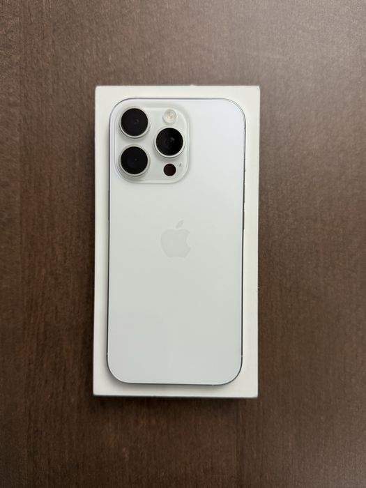 iPhone 16 Pro 256gb White Titanium емкость 100%