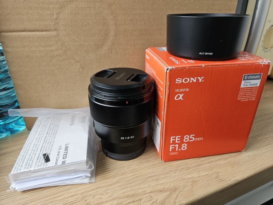 Обектив Sony FE 85mm,f/1.8