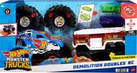 Hot Wheels RC Monster Trucks 2 шт- 1 Race Ace и 1 HW 5 Alarm