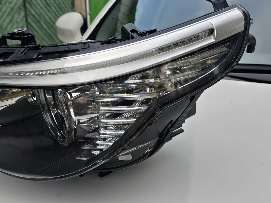 Ляв фар бмв е60 е61 фейслифт facelift xenon bixenon 535d 530d bmw