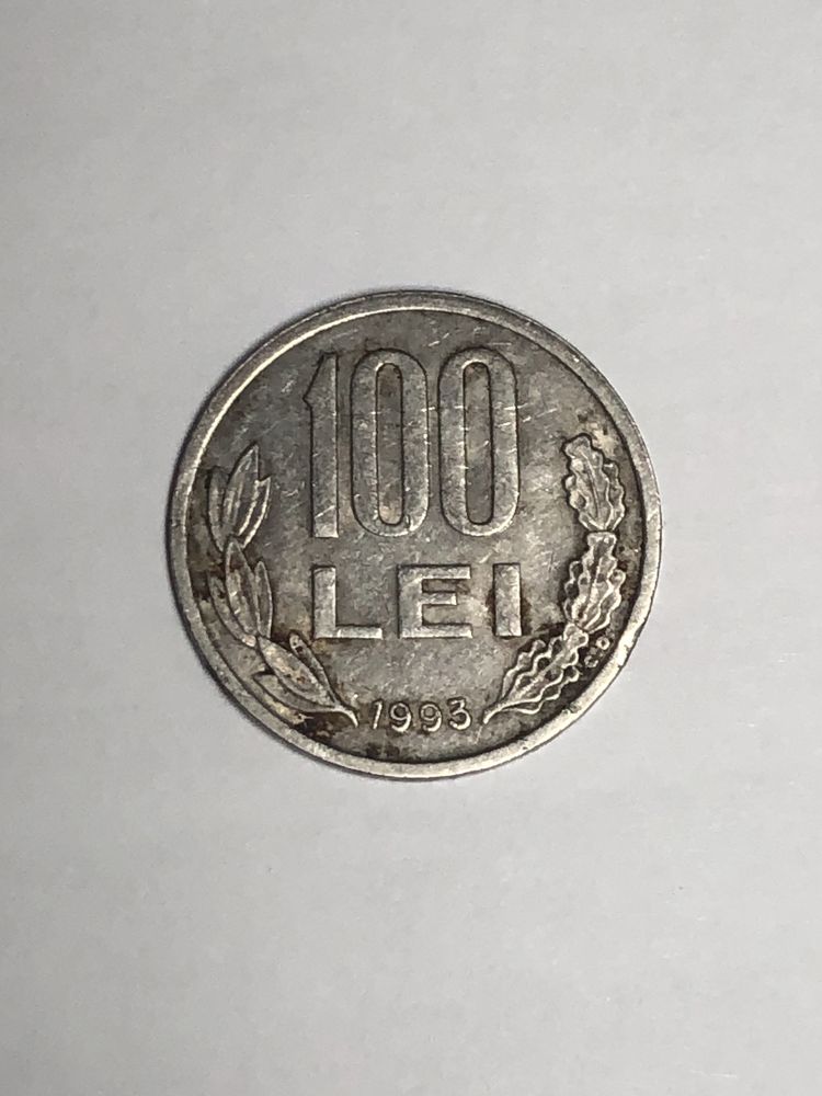 Monedă 100 lei Mihai Viteazu din 1993