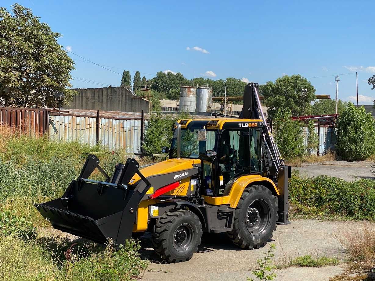 MECALAC TLB880 - Комбиниран багер - товарач - Terex - Fermec