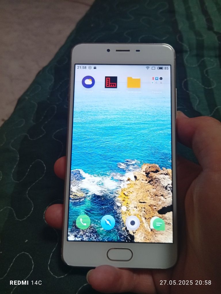 Телефон meizu в идеальном состоянии