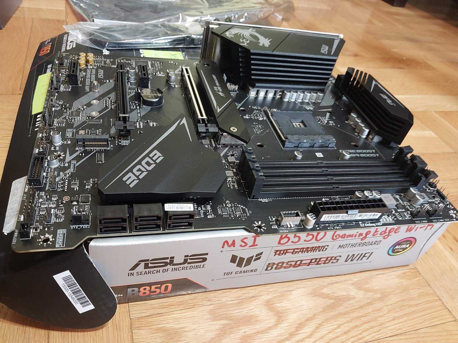 AMD Ryzen 5 5600X + MSI MPG B550 Gaming Edge Wi-Fi