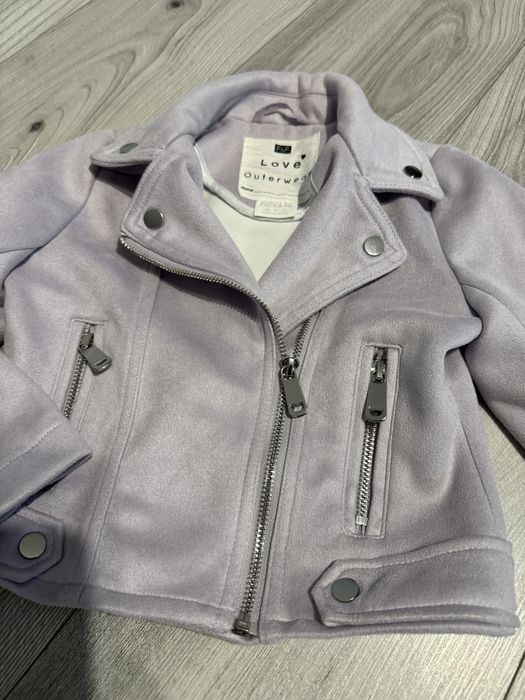 Geaca 4-5 ani, culoare lavanda