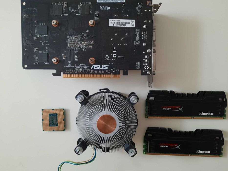 Componente pc: i5-3470, asus gt630, kingston DDR3-1600 - 8G