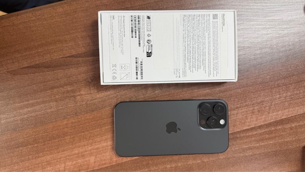 Iphone 16 ProMax Black Titanium 256Gb