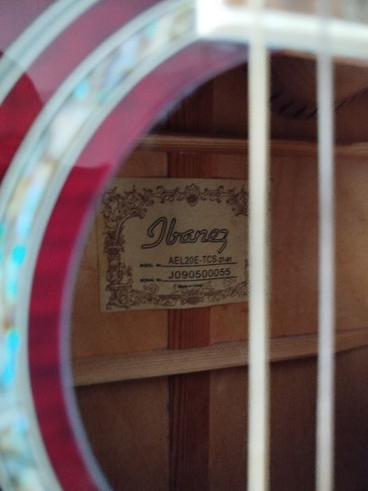 Електро акустична китара Ibanez AEL20E-TCS