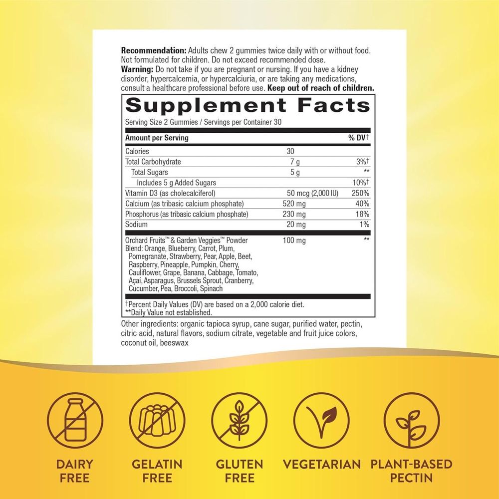 Alive calcium Vitamin D3