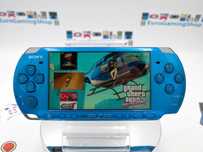 Sony PSP 3000 Cosmic Blue 64GB Modata 50 JOCURI imp Japonia[PSPJP7-05]