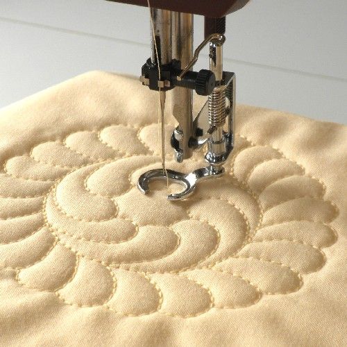 Piciorus brodat matlasat pt masini cusut Brother Singer Toyota Minerva