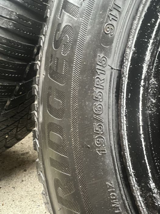 Jante tabla Skoda-Golf 5x112 cu cauciucuri iarnă stare foarte bună