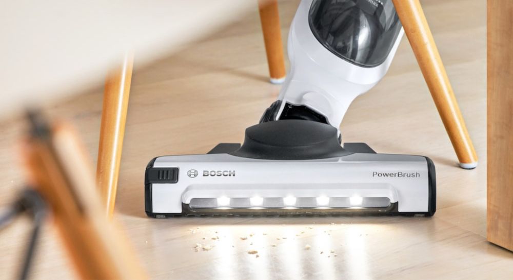 Aspirator vertical Bosch Flexxo Gen 2, Perie Allfloor Power cu Led-uri