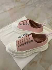 Alexander Mcqueen pink sneakers