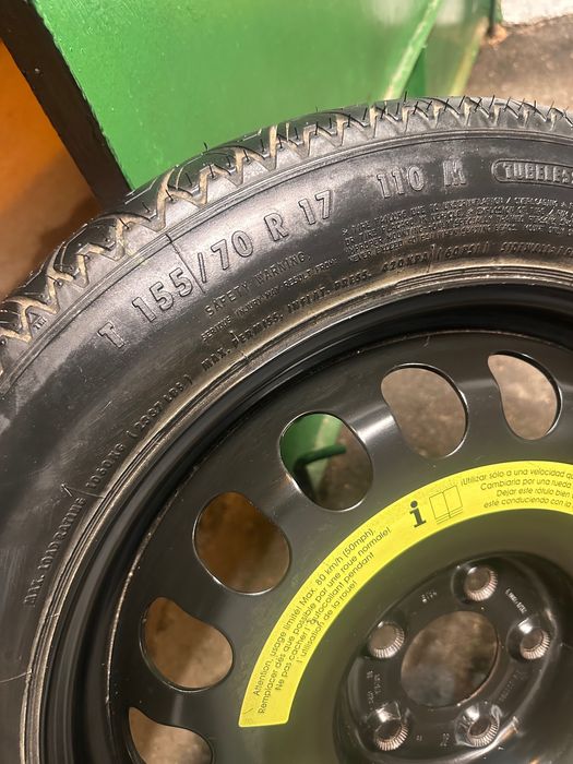 Резервна гума патерица 155/70/17