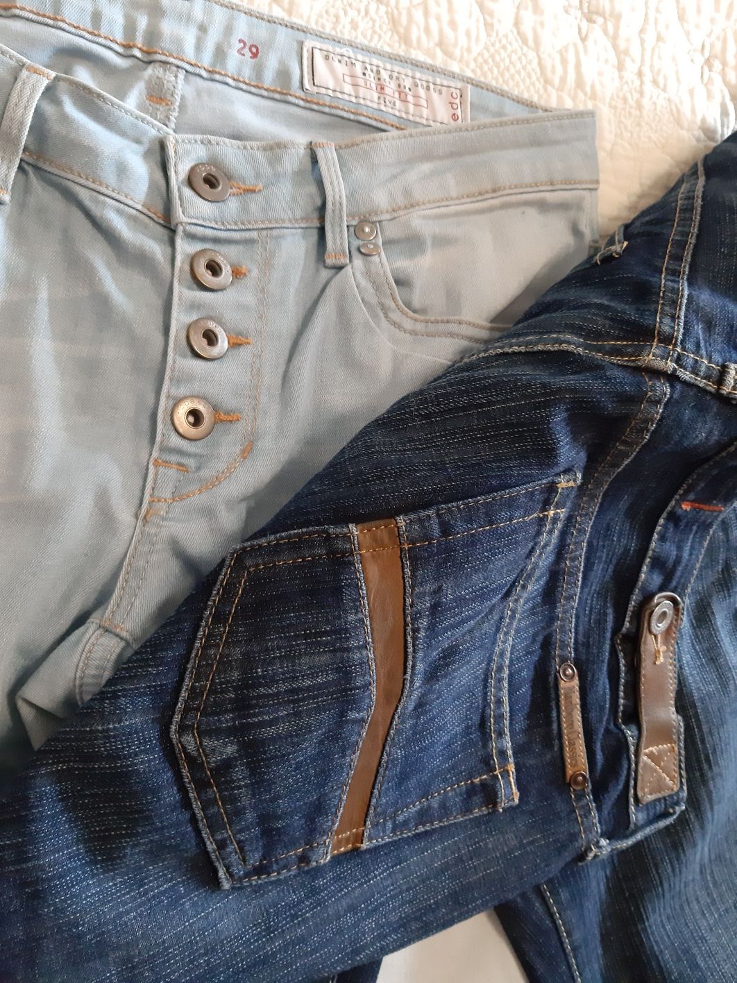 Нови дънки  Esprit, Marlboro Classics Jeans