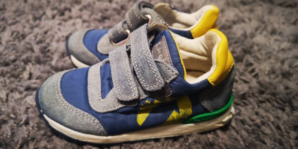 Adidasi tenesi incaltaminte copii Falcotto Naturino, marime 22, piele