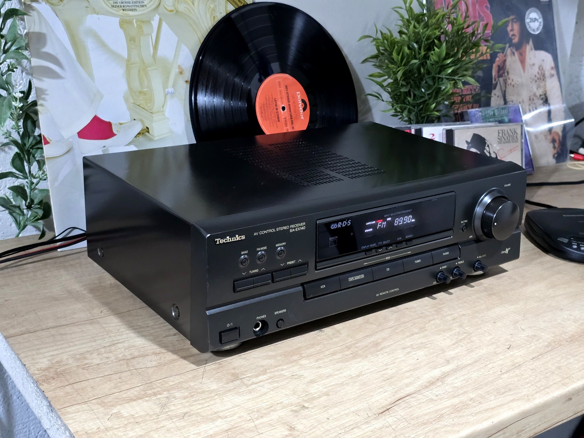 Receiver TECHNICS SA-EX140, amplituner stereo hifi ,