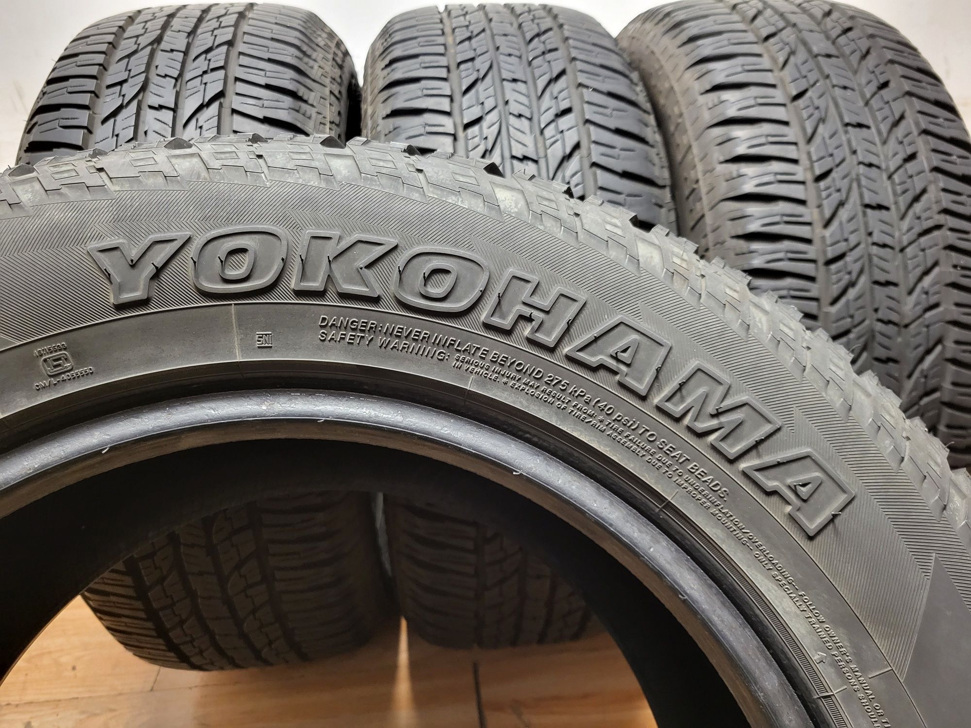 275/60/18 Yokohama A/T джип