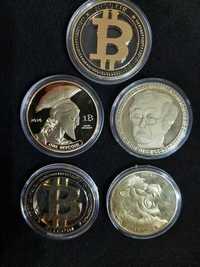 Биткойн сувенирни монети