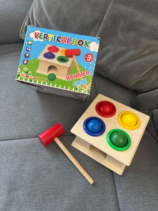 Монтесори образователна кутия 4 в 1