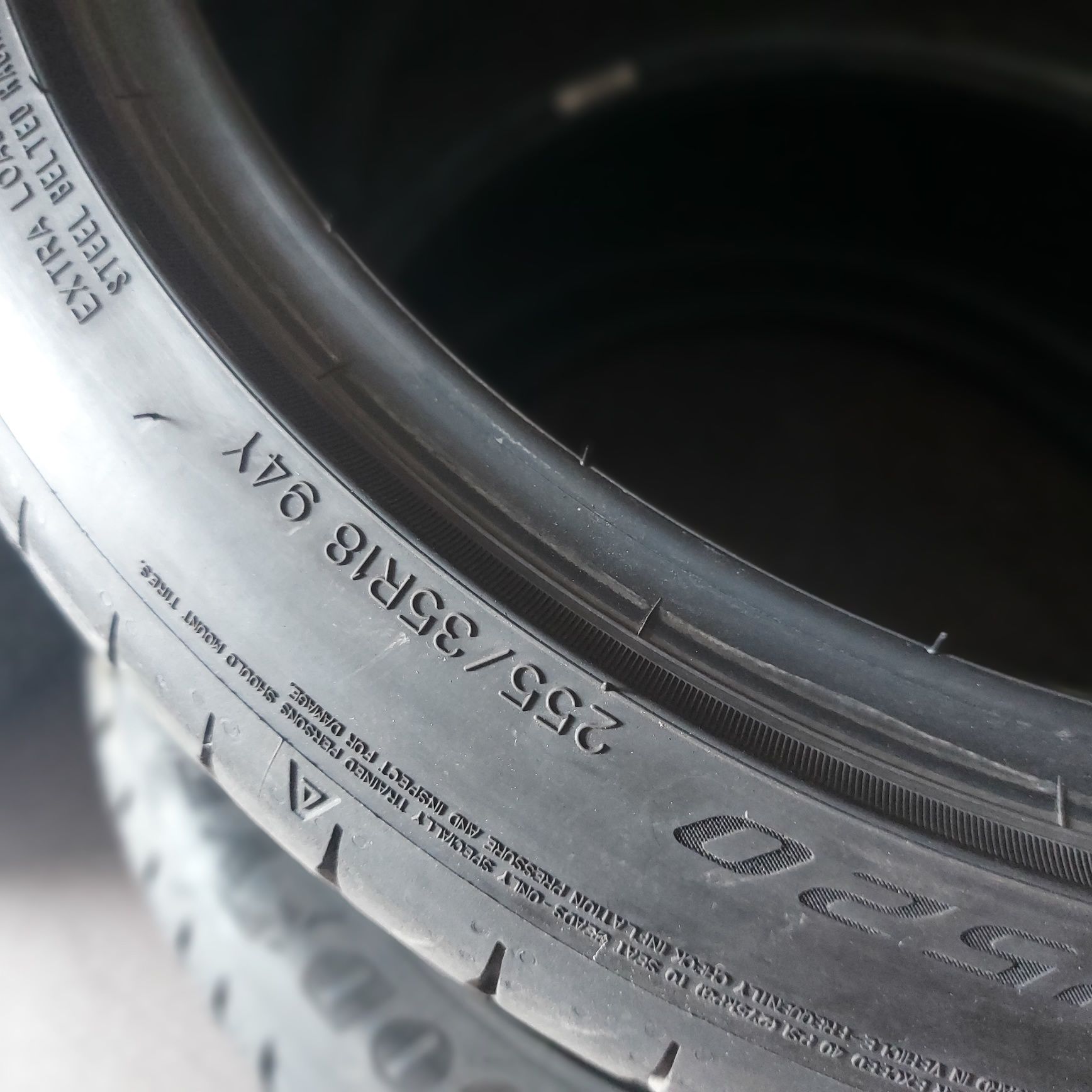 255/35/18"Falken 1бр.гума