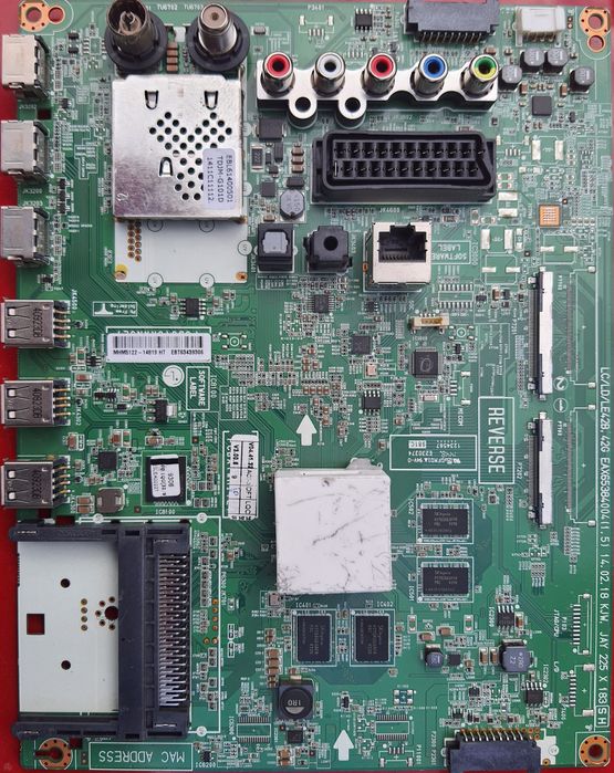 Placa de baza tv LG 42-47-55LB650V