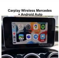Navigatie Android Apple CarPlay Mercedes-Benz C GLC Waze Youtube