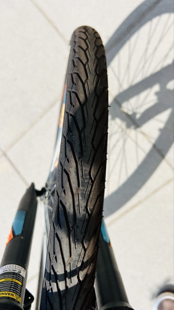 Детско колело (велосипед) Sprint Casper 24” neon orange matt