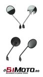 Oglinzi moto scuter rotunde universale M8