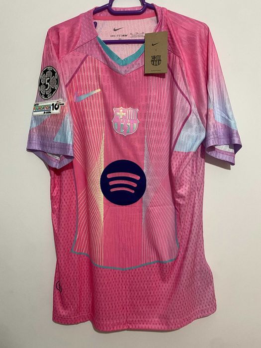 Tricou Barcelona 25/26 - ediția specială roz UCL