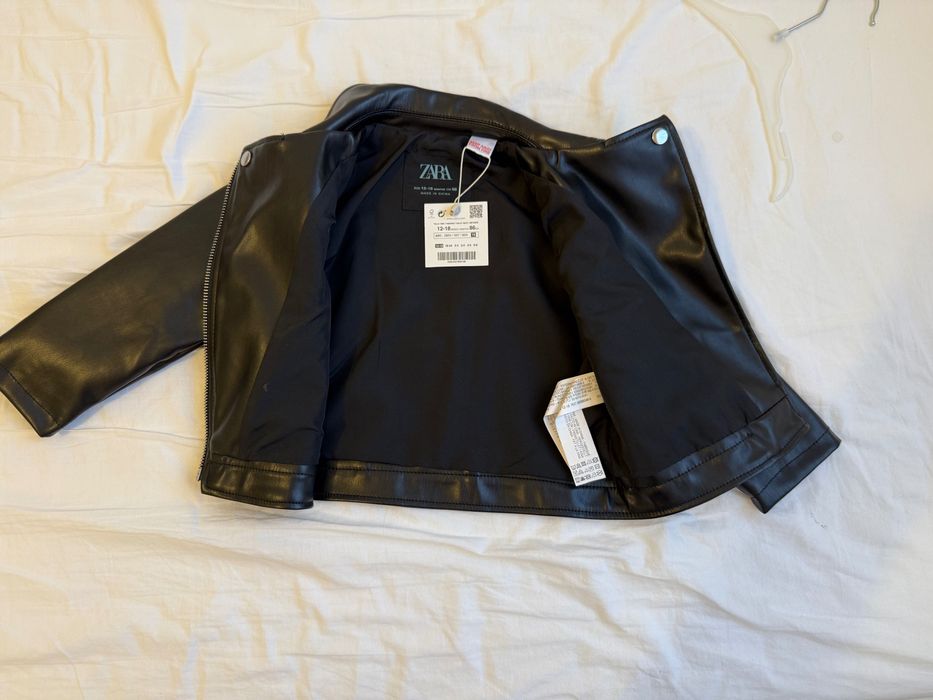 Geaca piele zara 12-18 luni