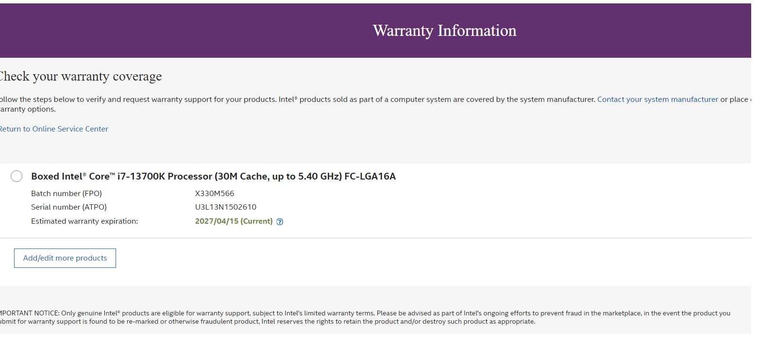 Procesor Intel Raptor Lake, Core i7 13700K ,SSD 2TB PCI Express 4.0