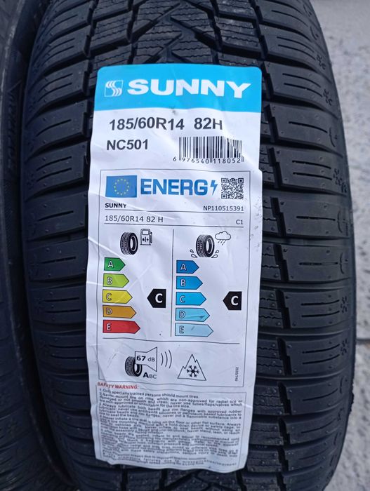 Anvelope Sunny 185/60/14 Noi All Season Mixt M+S