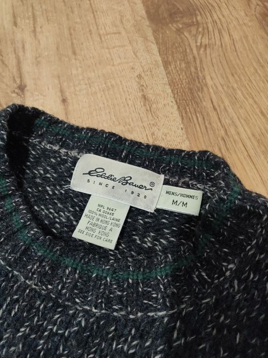 Pulover din lână Eddie Bauer USA mărimea L/XL