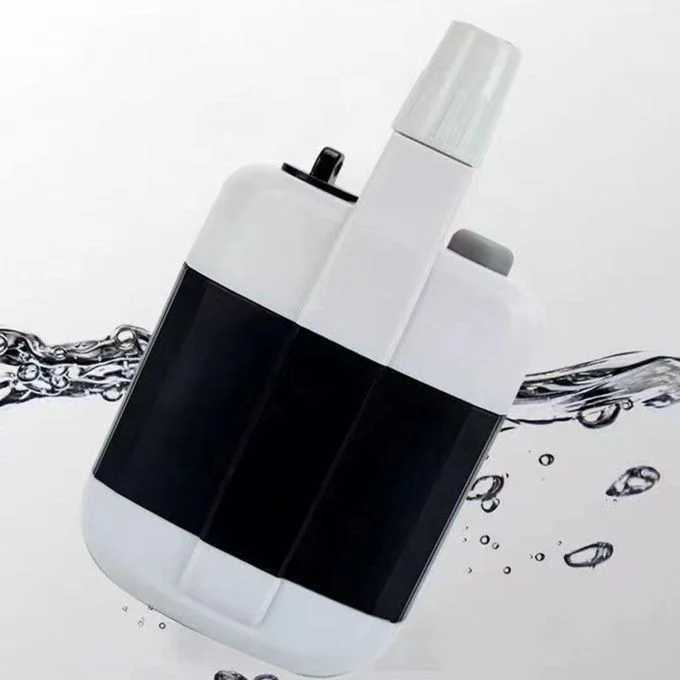 Dus portabil de camping cu acumulator  USB interior / exterior