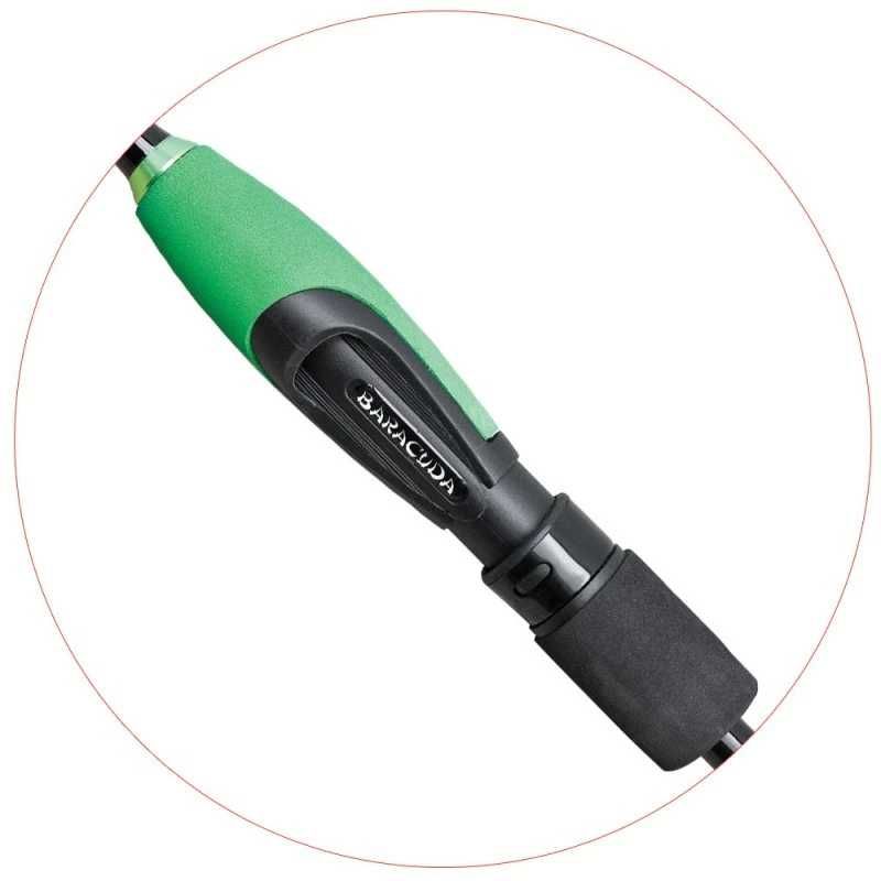 Lanseta fibra de carbon Baracuda Green Arrow 220 2,20m Actiune: A: 2-8